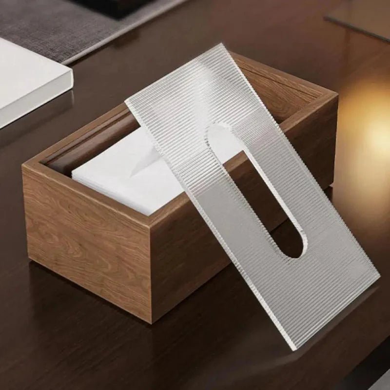 Hommfer – Boîte à mouchoirs en bois pour le salon - Hommfer