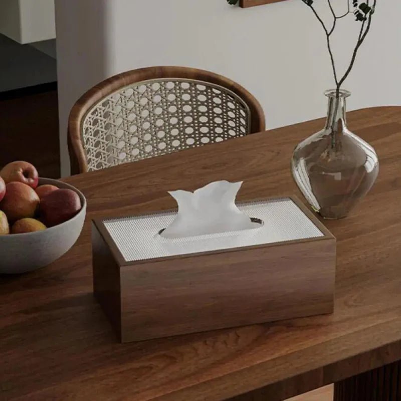 Hommfer – Boîte à mouchoirs en bois pour le salon - Hommfer