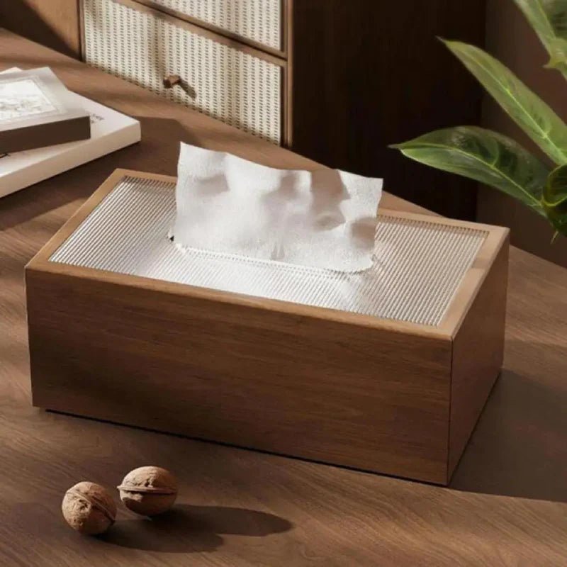 Hommfer – Boîte à mouchoirs en bois pour le salon - Hommfer