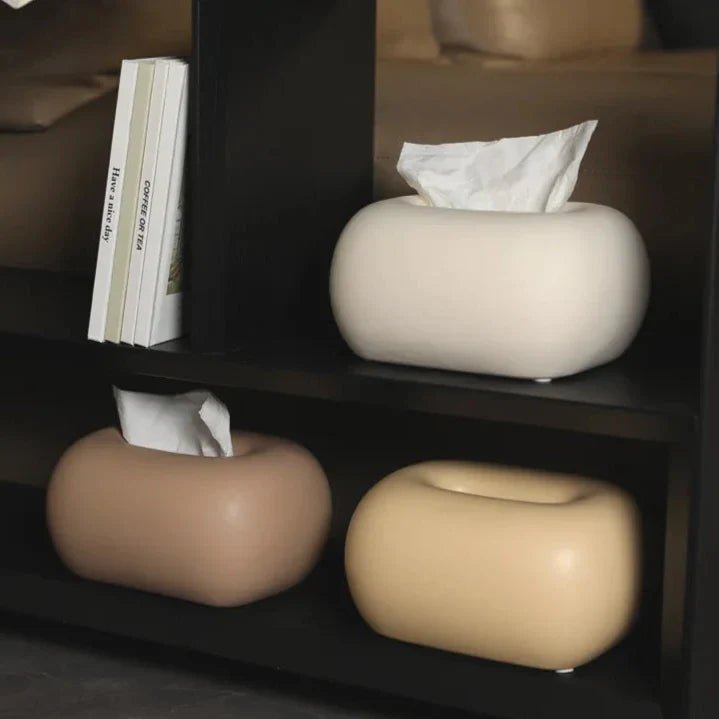 Hommfer – Boîte à Mouchoirs en Céramique Contemporaine - Hommfer