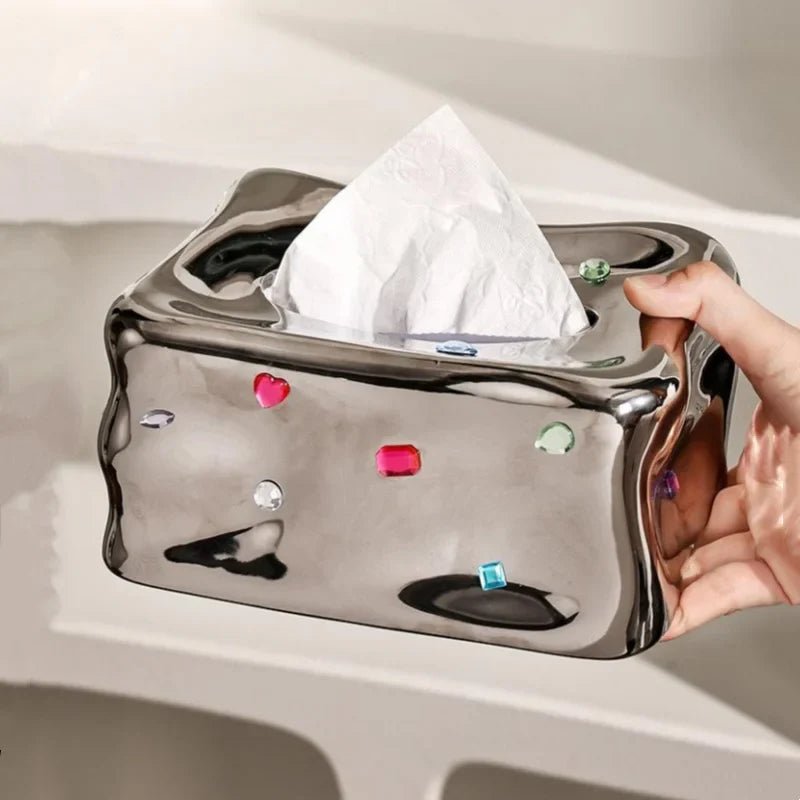 Hommfer – Boîte à Mouchoirs en Porcelaine Luxe - Hommfer