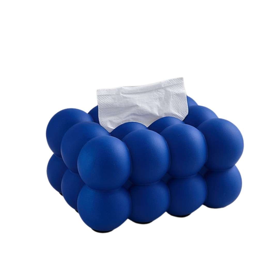 Hommfer – Boîte à mouchoirs ronde en céramique pour la salle de bain - Hommfer