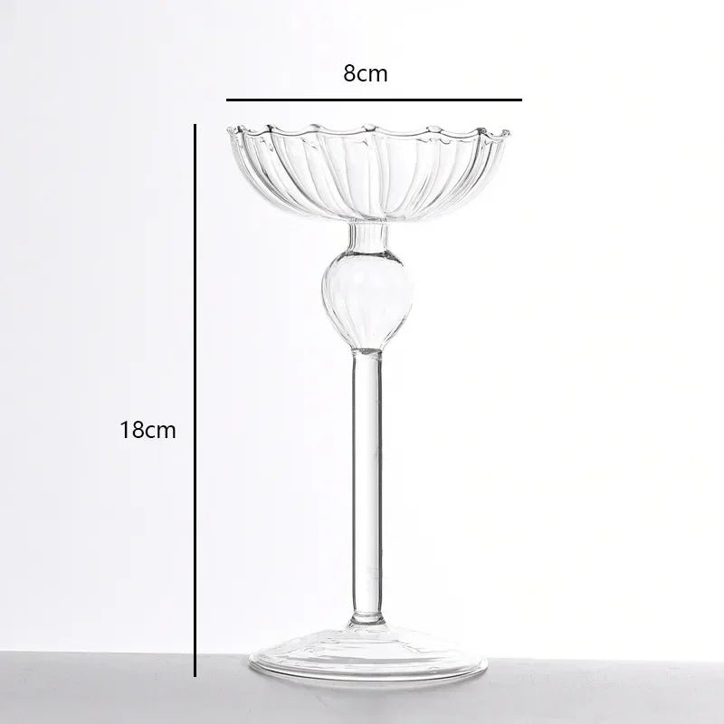 Hommfer – Bougeoirs en Verre Transparent Chic et Moderne - Hommfer