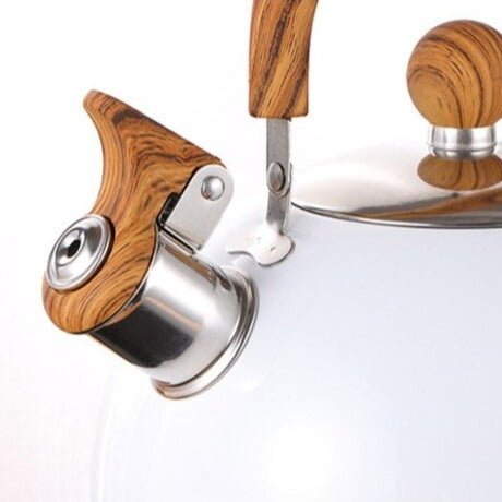 Hommfer – Bouilloire Harmony 3 L en acier inoxydable pour une ébullition rapide et un versement précis - Hommfer