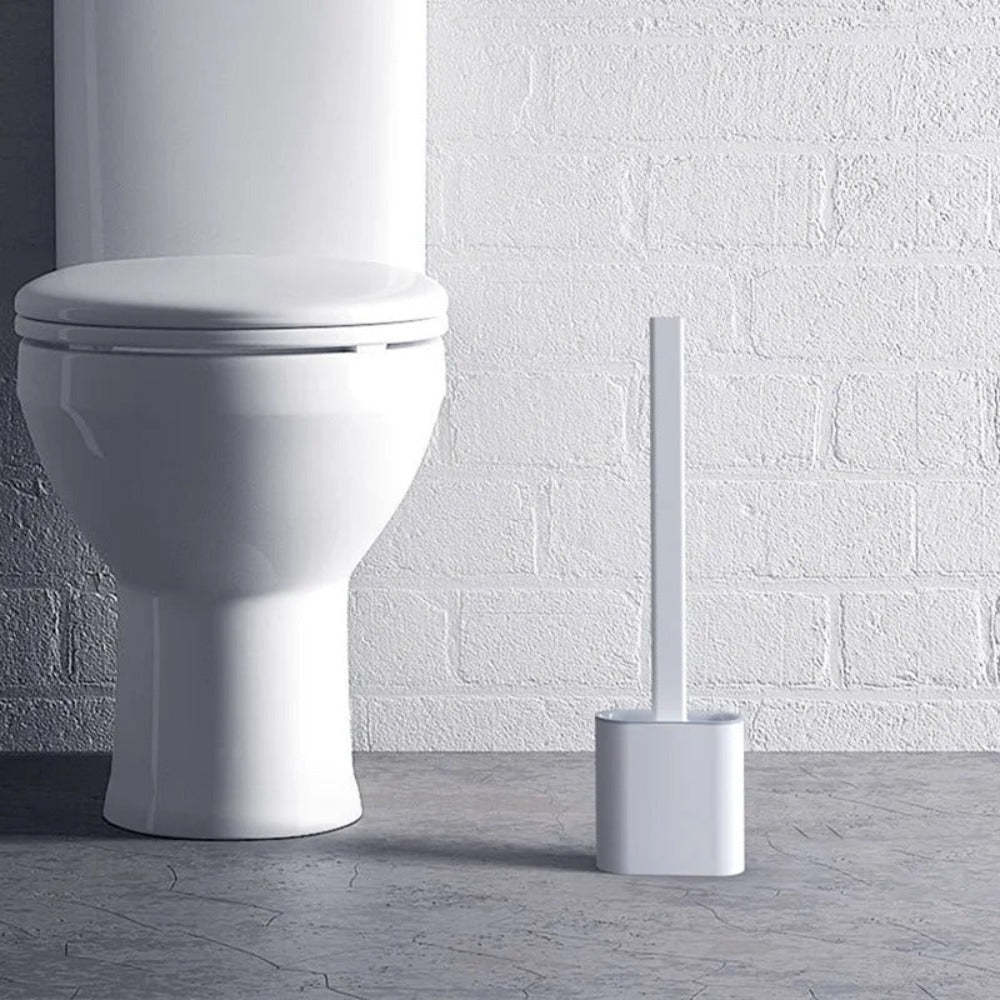 Hommfer – Brosse de Toilette en Silicone Facile à Nettoyer - Hommfer