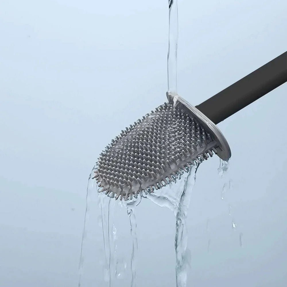 Hommfer – Brosse de Toilette en Silicone Facile à Nettoyer - Hommfer