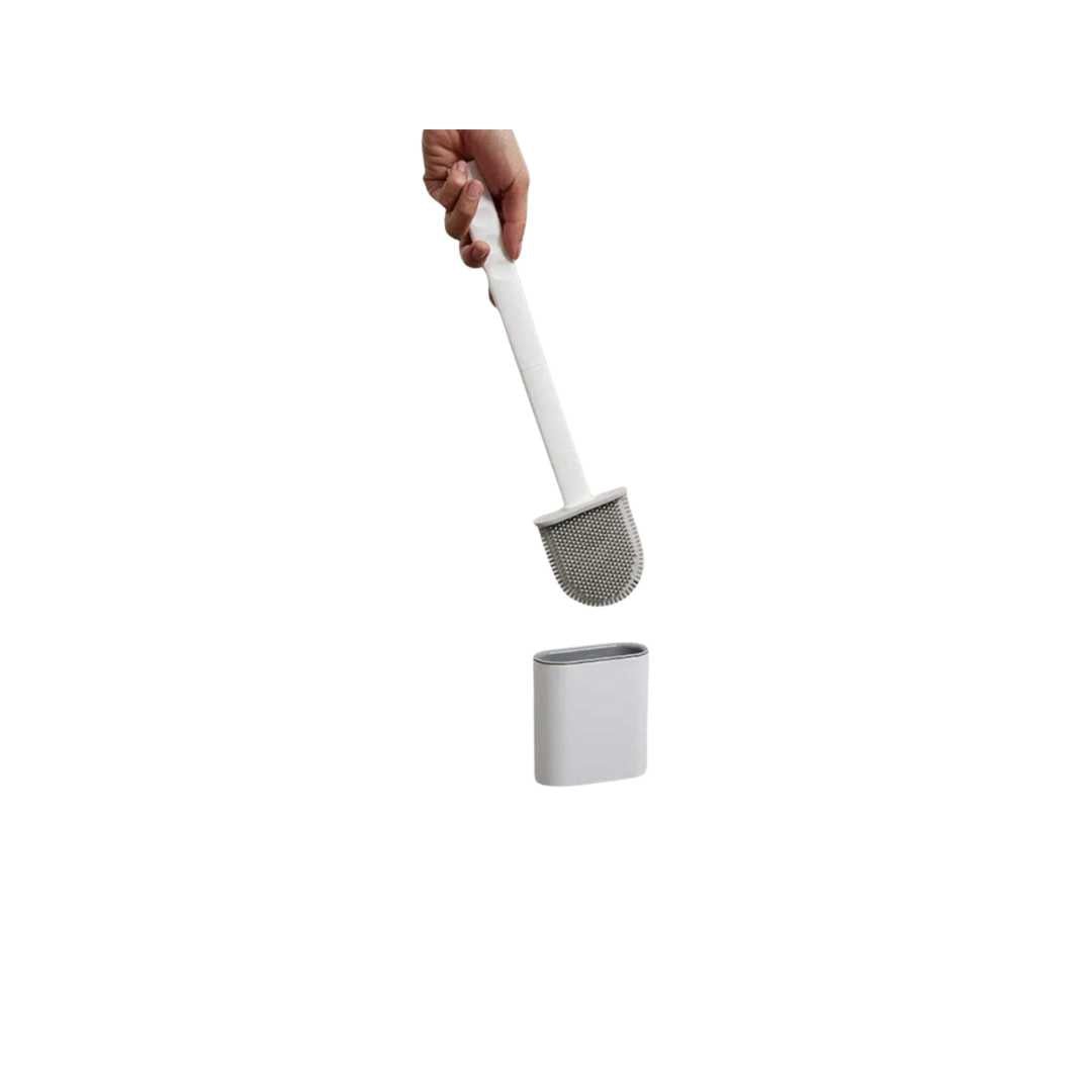 Hommfer – Brosse de Toilette en Silicone Facile à Nettoyer - Hommfer