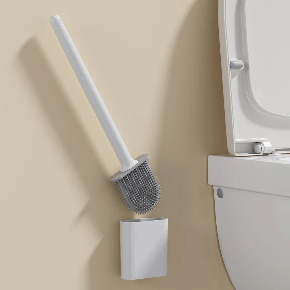 Hommfer – Brosse de Toilette en Silicone Facile à Nettoyer - Hommfer