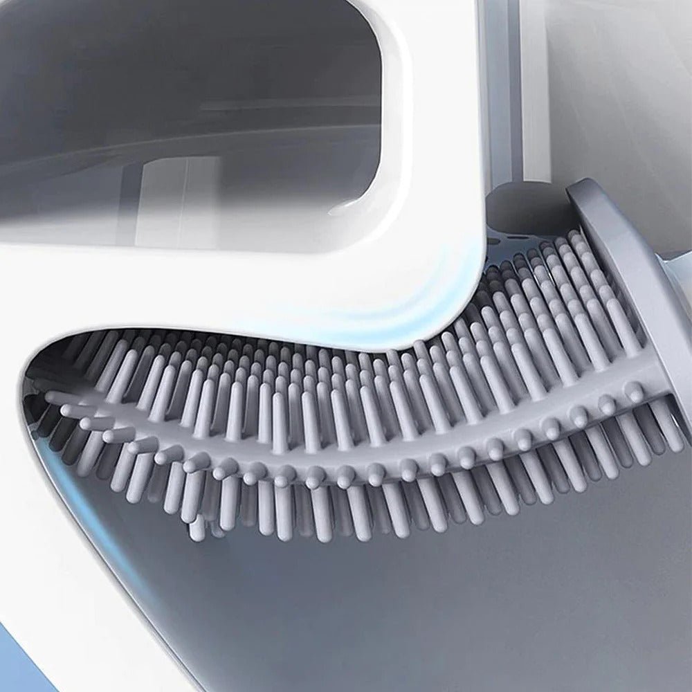 Hommfer – Brosse de Toilette en Silicone Facile à Nettoyer - Hommfer