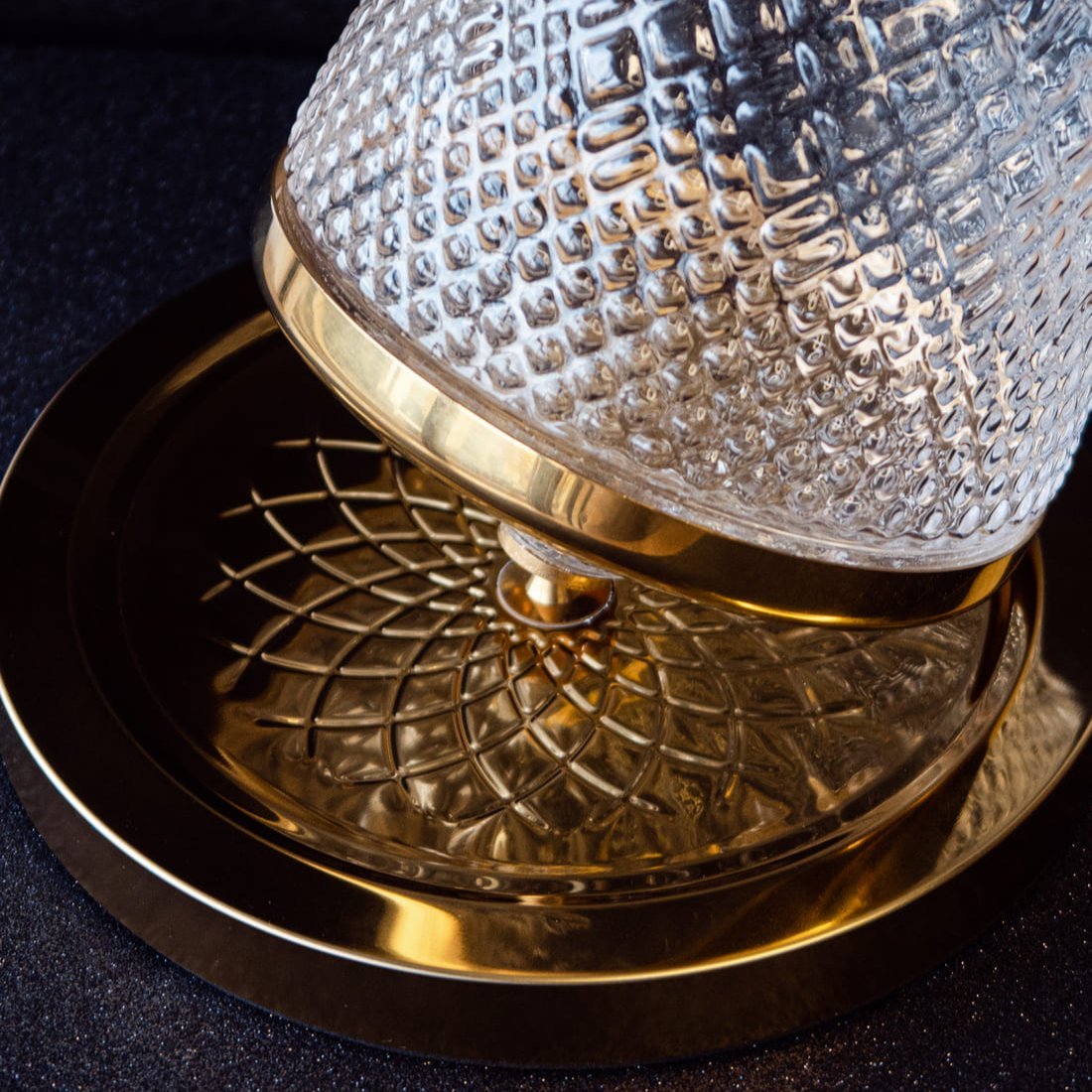 Hommfer – Carafe à décanter rotative et élégante en cristal - Hommfer