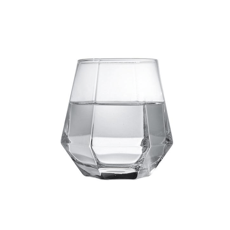 Hommfer – Carafe et Verres en Verre Taillé Style Diamant - Hommfer
