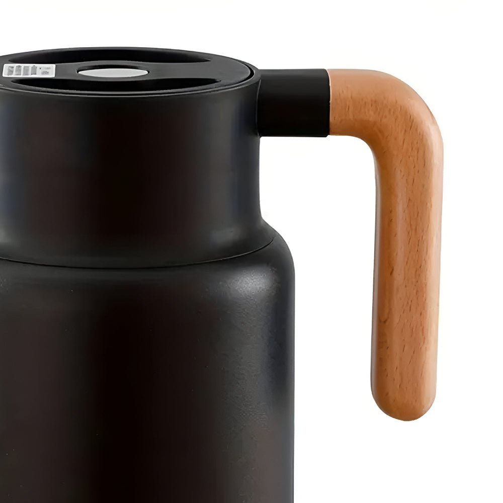 Hommfer – Carafe Isotherme avec Poignée en Bois - Hommfer