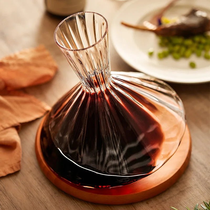 Hommfer – Carafe Rotative en Verre 350 ml pour le Salon - Hommfer