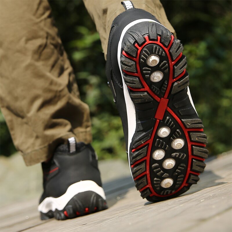 Hommfer - Chaussures de Randonnée Homme - Adhérence Tout-Terrain & Soutien Cheville - Hommfer
