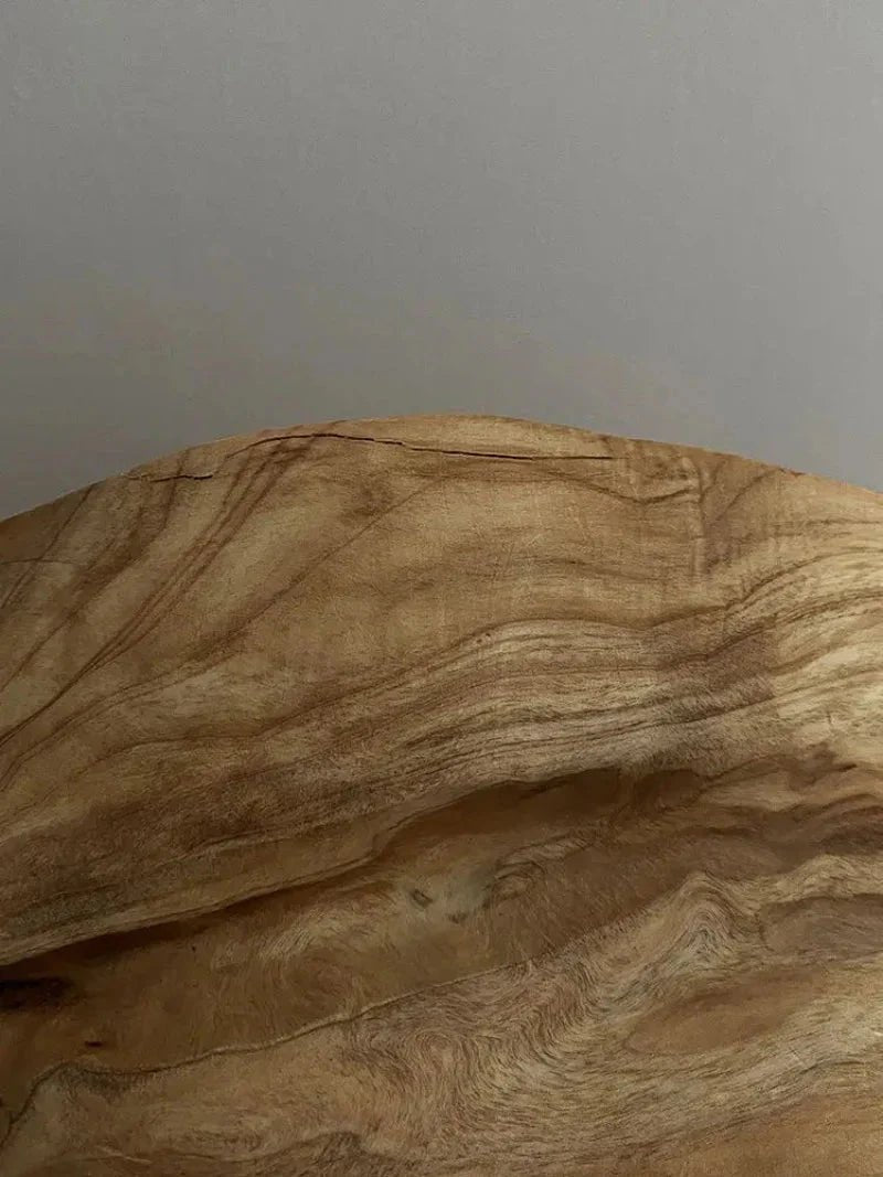 Hommfer – Coupe à Fruits en Bois Naturel Sculpté - Hommfer