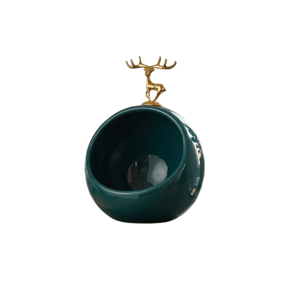 Hommfer – Coupelle Décorative en Céramique avec Motif de Cerf - Hommfer