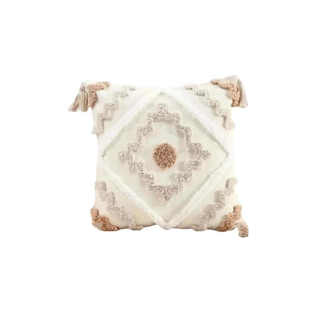 Hommfer – Coussin Bohème à Franges - Hommfer