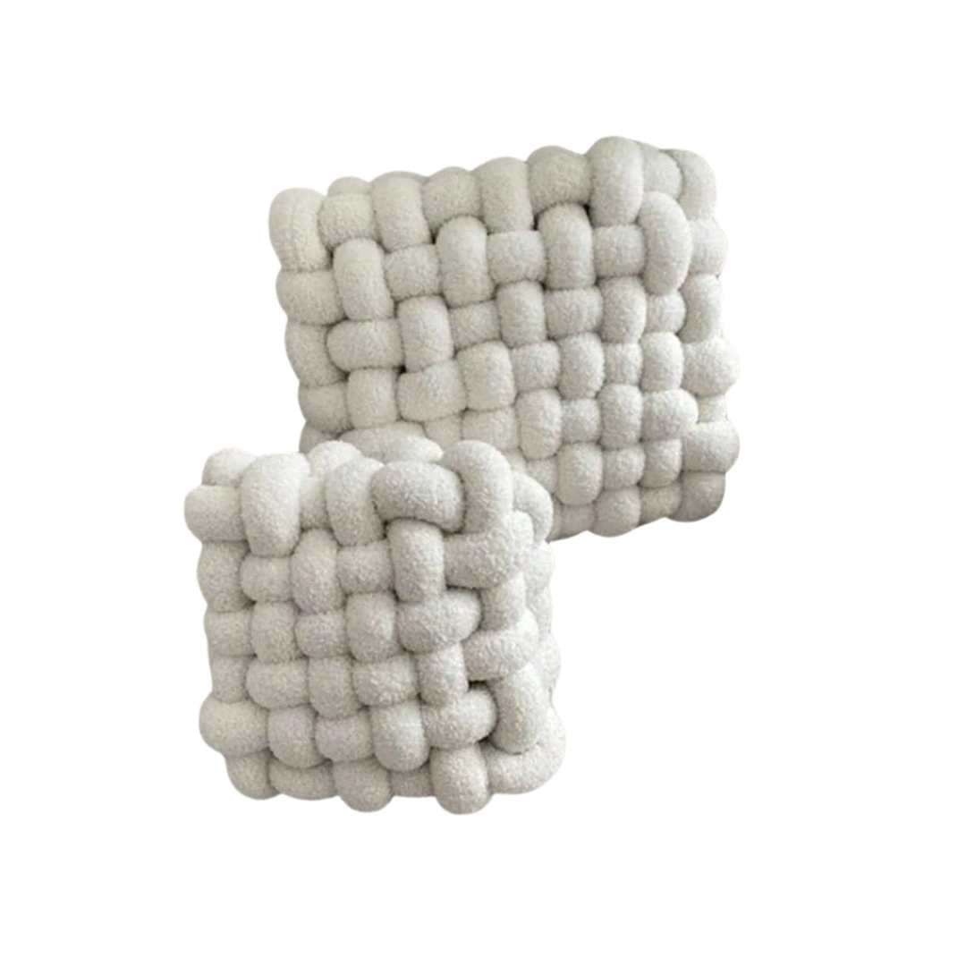 Hommfer – Coussin Nœud Nordique Coloré et Doux - Hommfer