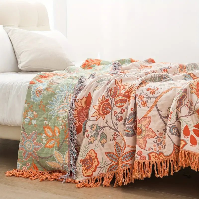Hommfer – Couverture Boho en Coton Élégante - Hommfer