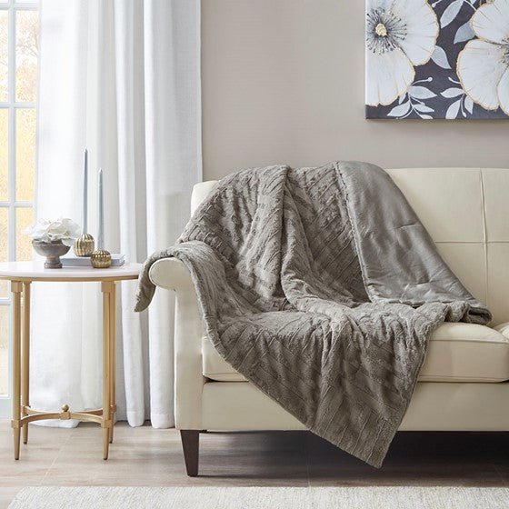 Hommfer – Couverture en duvet synthétique ultra douce pour la chambre - Hommfer