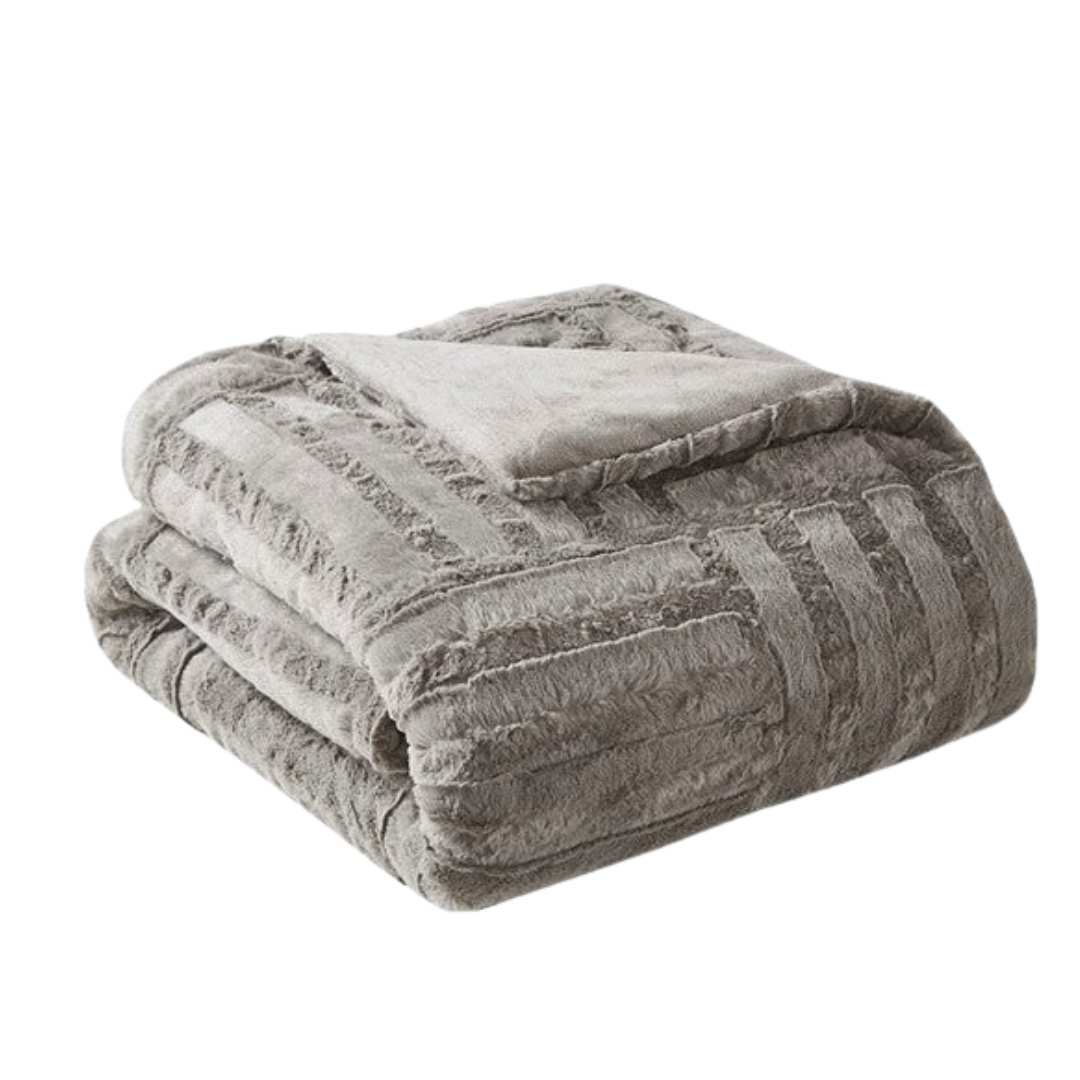 Hommfer – Couverture en duvet synthétique ultra douce pour la chambre - Hommfer