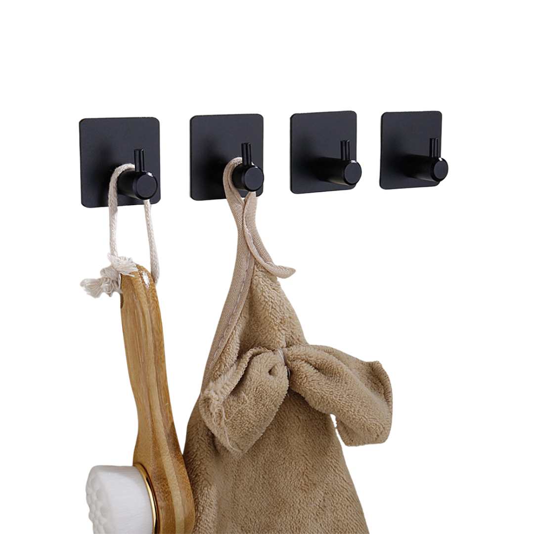 Hommfer – Crochets Autocollants Élégants pour Salle de Bain | Organisation Facile - Hommfer