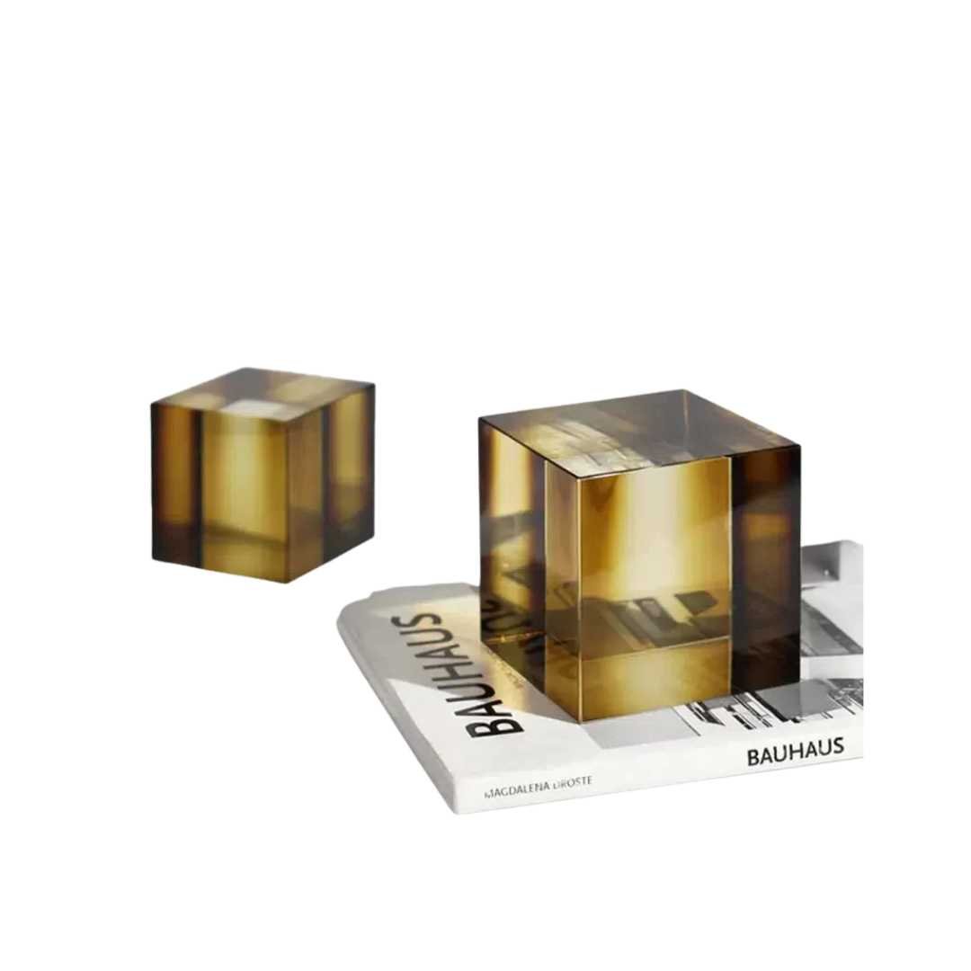 Hommfer – Cube Cristal Aura Prismatique - Hommfer
