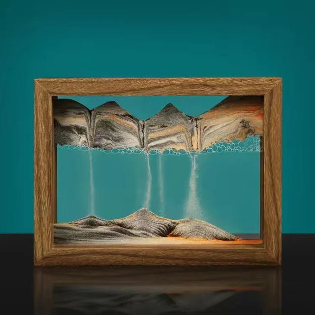 Hommfer – Décoration de sable rotative en verre pour un intérieur élégant - Hommfer
