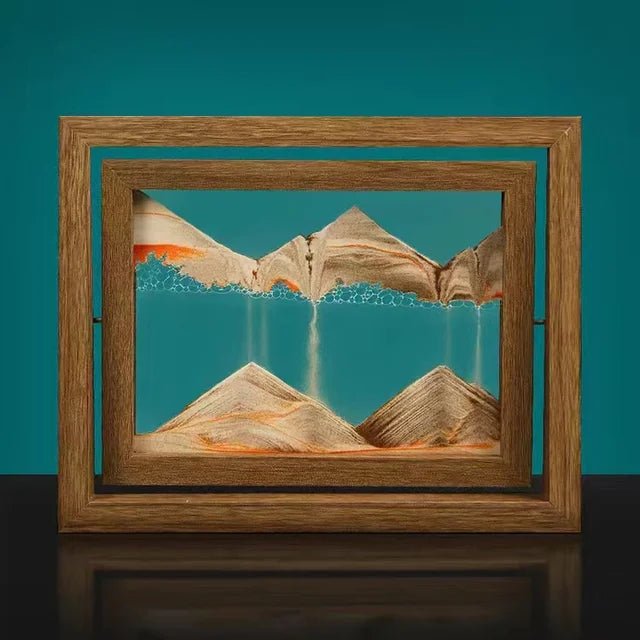 Hommfer – Décoration de sable rotative en verre pour un intérieur élégant - Hommfer