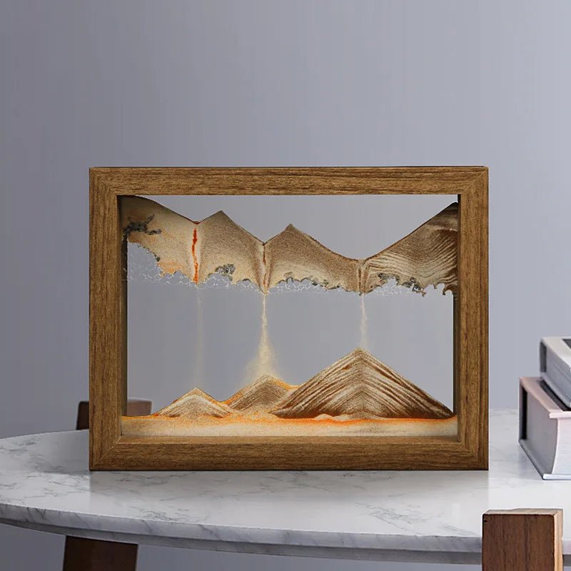 Hommfer – Décoration de sable rotative en verre pour un intérieur élégant - Hommfer