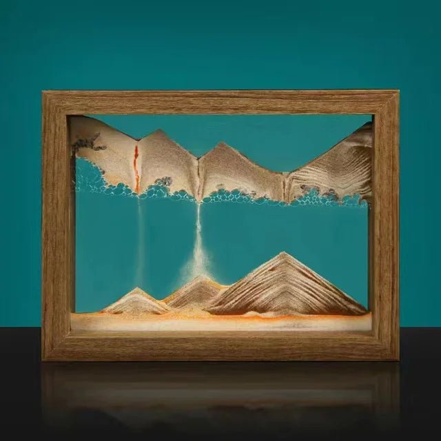 Hommfer – Décoration de sable rotative en verre pour un intérieur élégant - Hommfer