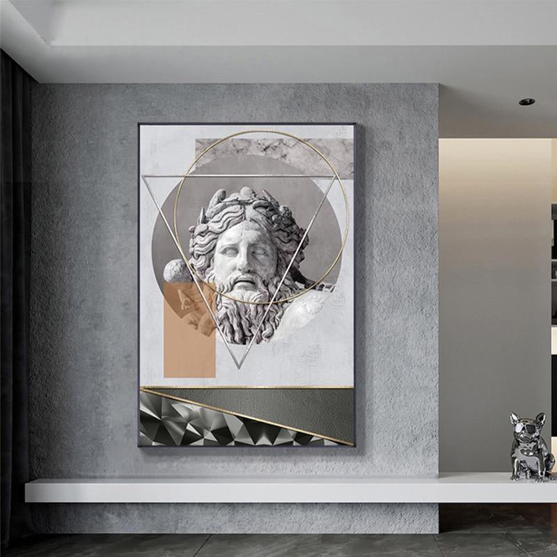 Hommfer – Décoration Murale Abstraite Inspirée des Dieux Antiques - Hommfer
