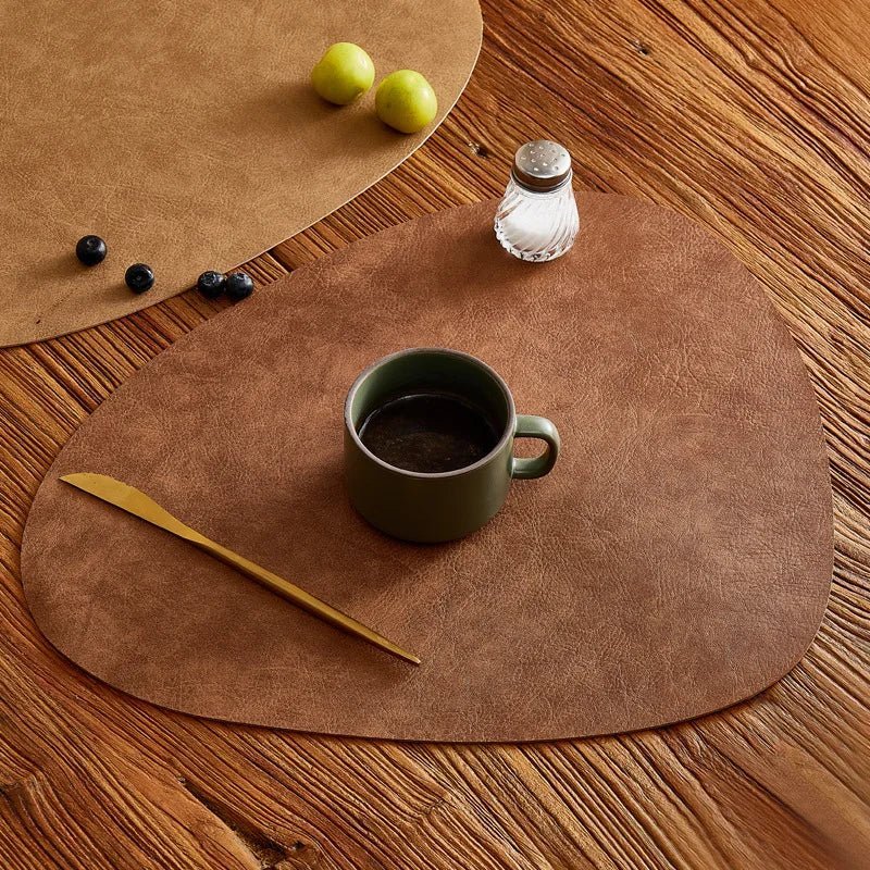 Hommfer – Dessous de Verre en Cuir au Design Traditionnel - Hommfer