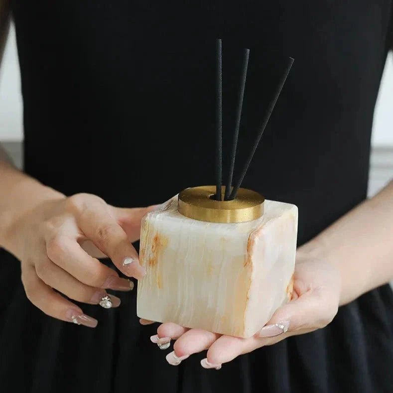 Hommfer – Diffuseur en Marbre Fait Main pour le Salon - Hommfer