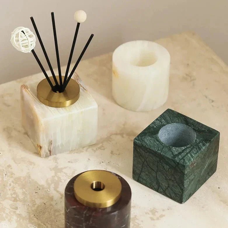 Hommfer – Diffuseur en Marbre Fait Main pour le Salon - Hommfer