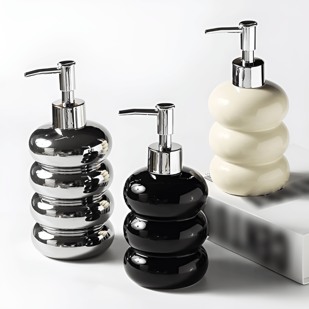 Hommfer - Distributeur de savon | Design moderne et élégant pour toutes les pièces - Hommfer