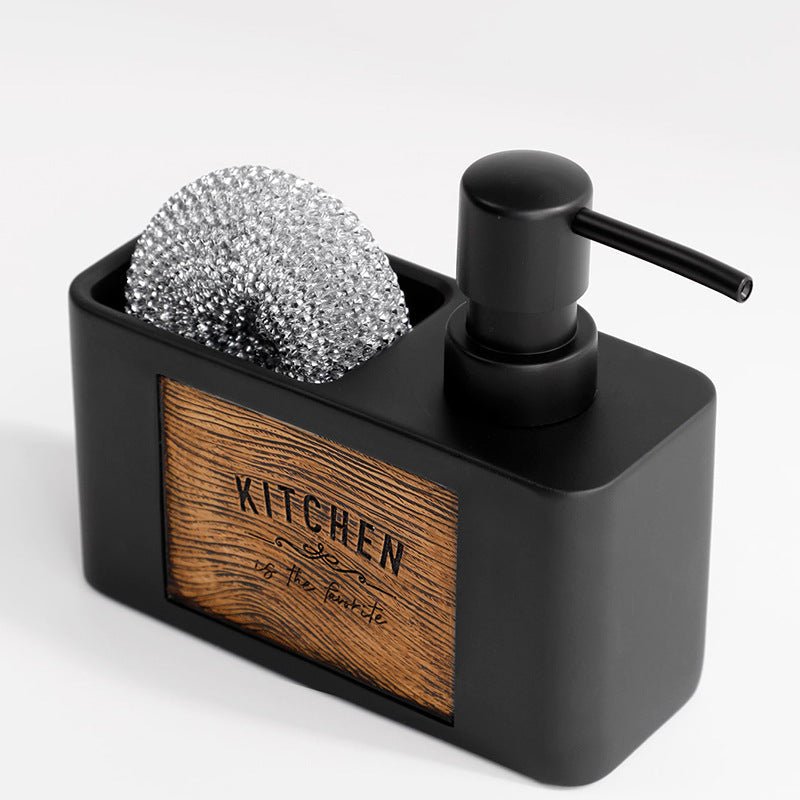 Hommfer – Distributeur de Savon Élégant avec Support Pratique pour Éponge - Hommfer