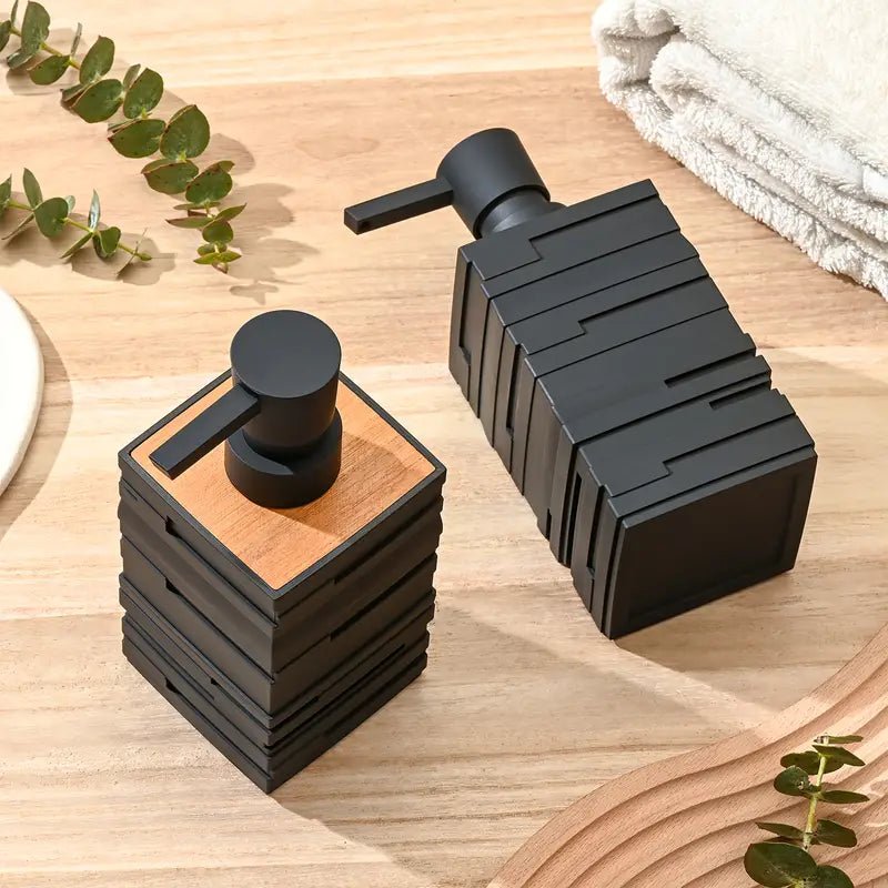 Hommfer – Distributeur de Savon Élégant en Noir Mat - Hommfer
