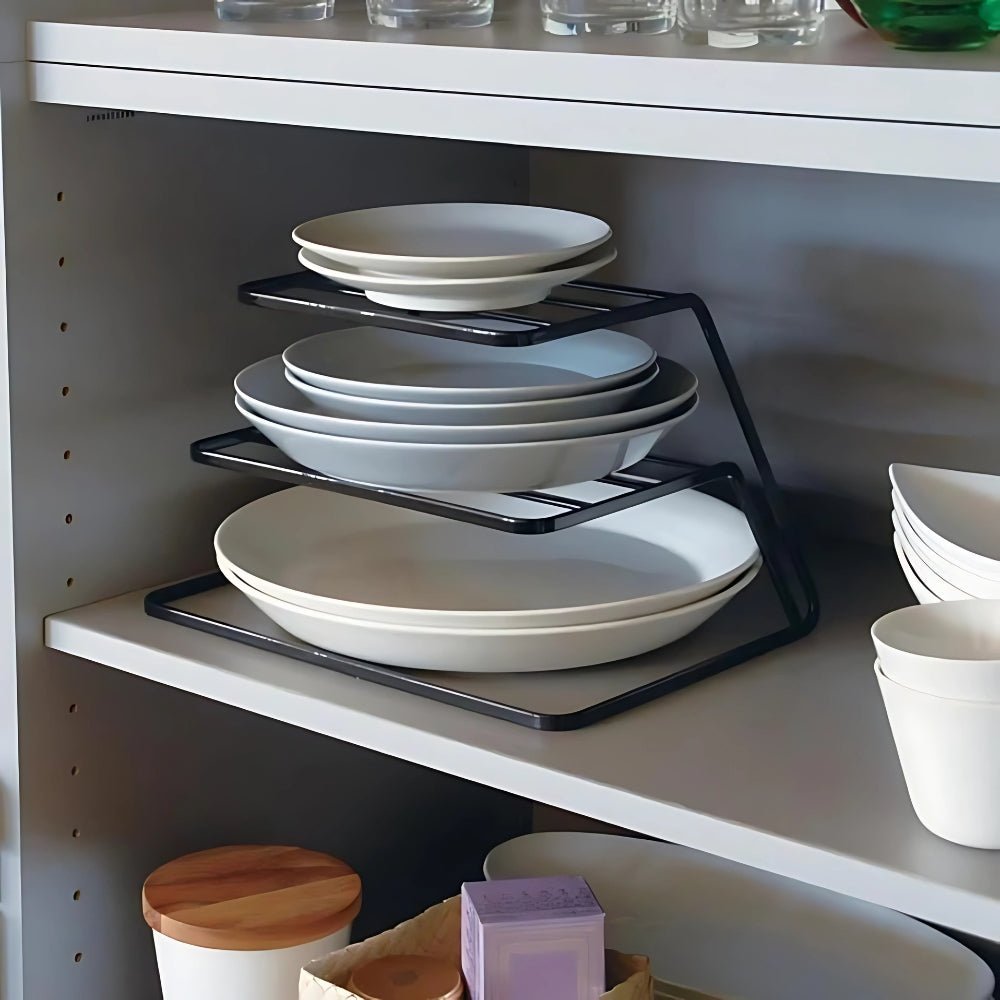 Hommfer – Égouttoir à Assiettes à Deux Niveaux - Hommfer