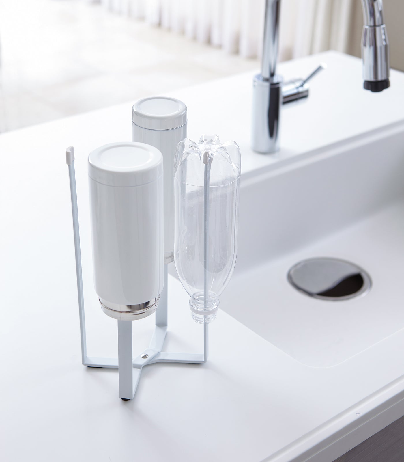 Hommfer – Égouttoir Bouteilles Pliable en Acier - Hommfer