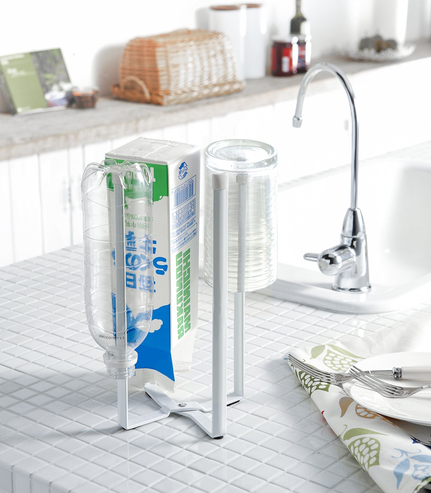 Hommfer – Égouttoir Bouteilles Pliable en Acier - Hommfer