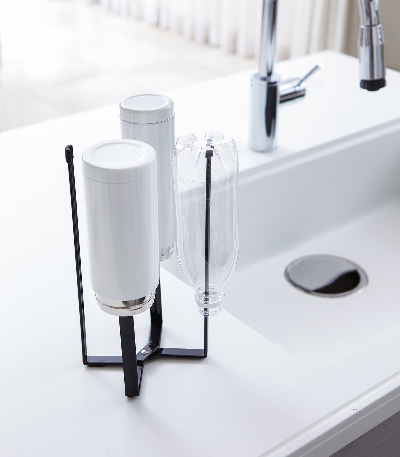 Hommfer – Égouttoir Bouteilles Pliable en Acier - Hommfer