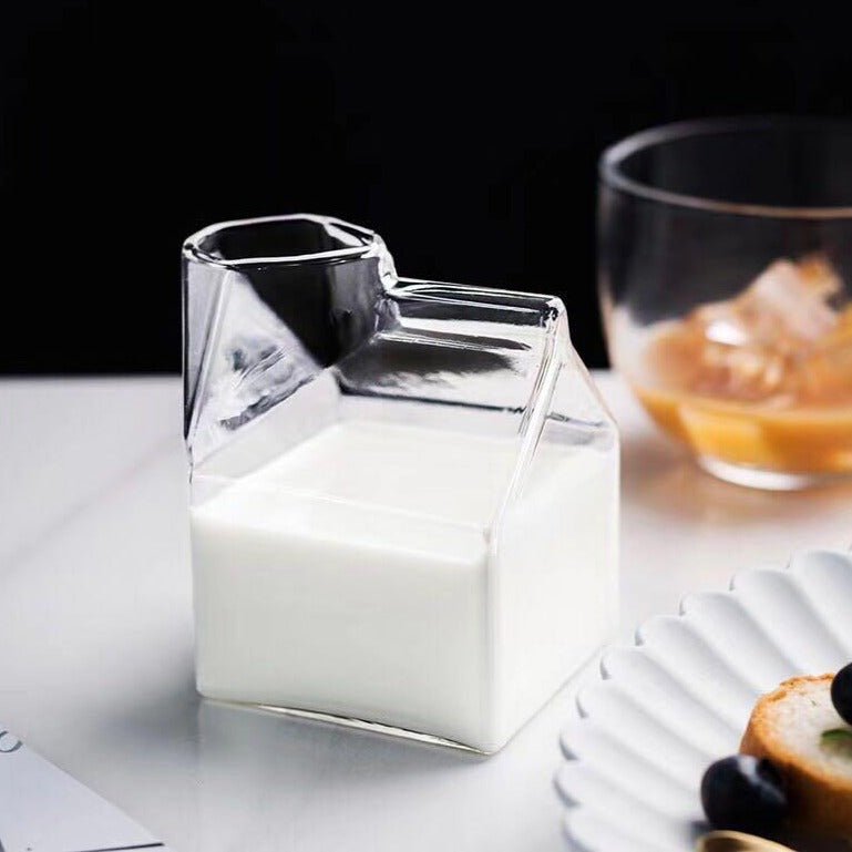 Hommfer - Élégante bouteille de lait en verre - Hommfer