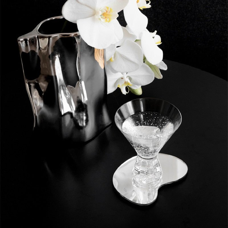 Hommfer – Ensemble de Dessous de Verre et Plateaux Miroirs - Hommfer