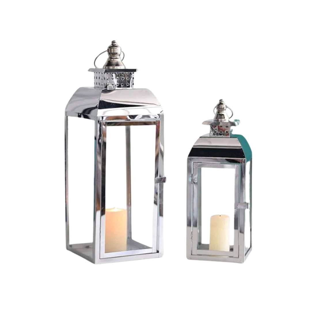 Hommfer – Ensemble de Lanternes en Acier Inoxydable - Hommfer