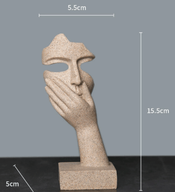 Hommfer – Ensemble de Masques Abstraits Décoratifs pour un Intérieur Artistique - Hommfer