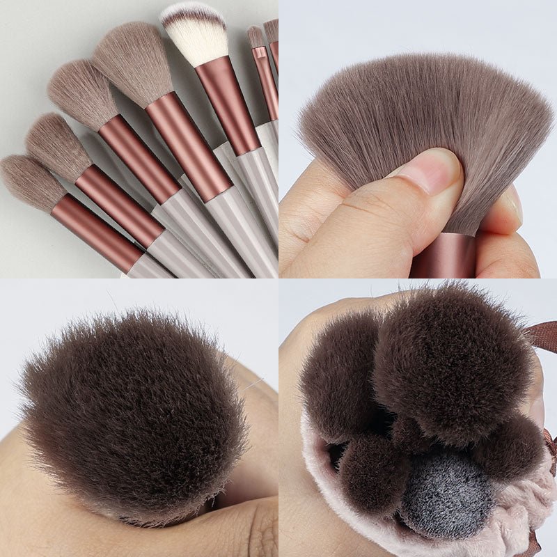 Hommfer – Ensemble de pinceaux de maquillage professionnels pour une application précise et un estompage uniforme - Hommfer