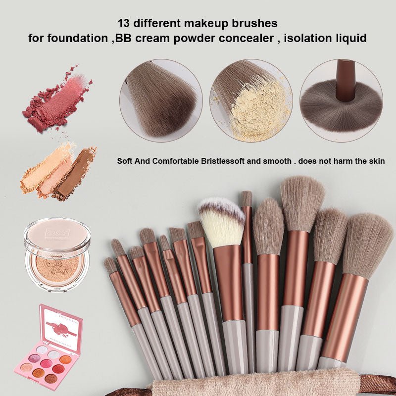 Hommfer – Ensemble de pinceaux de maquillage professionnels pour une application précise et un estompage uniforme - Hommfer