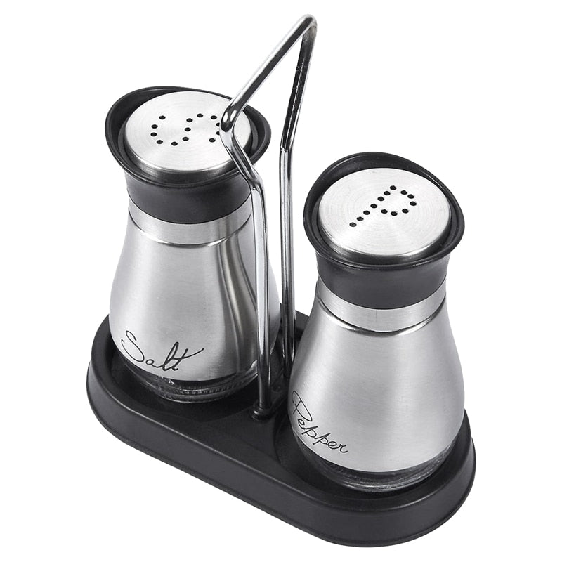 Hommfer - Ensemble de Salière et Poivrière en Acier Inoxydable - Hommfer