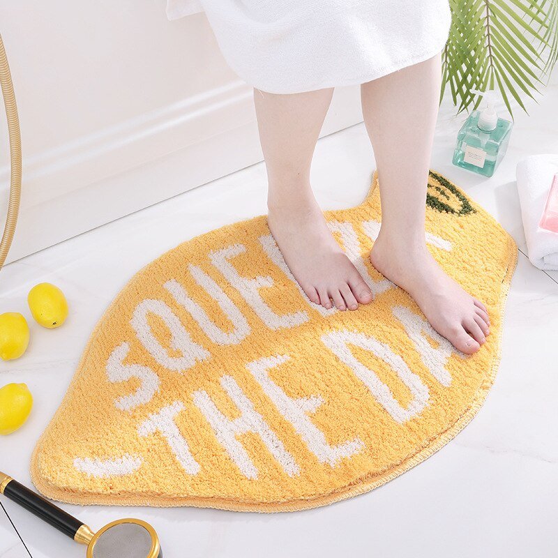 Hommfer – Ensemble de tapis de bain doux et absorbants avec messages amusants - Hommfer